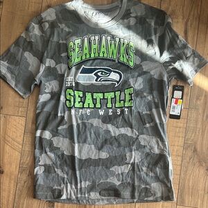 Seattle Seahawks Youth Football T-Shirt NFC West - New!